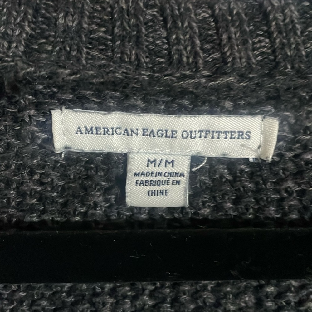 Black American eagle cardigan size M